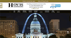 Desktop Screenshot of hovisandassociates.com